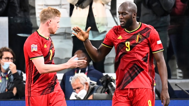 Romelu Lukaku Kevin De Bruyne