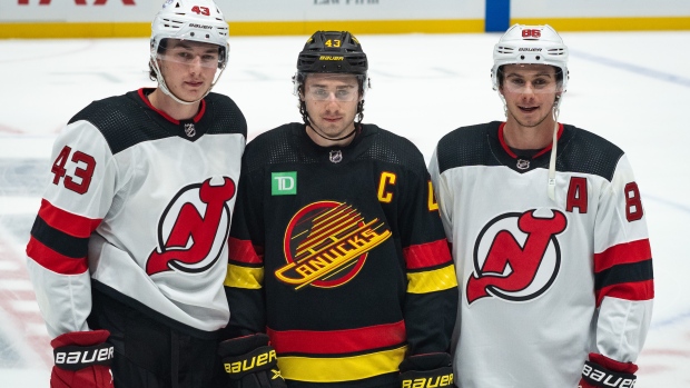 Jack Hughes Luke Hughes Quinn Hughes