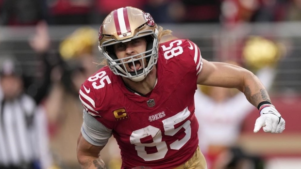 George Kittle, The Canadian Press George Kittle