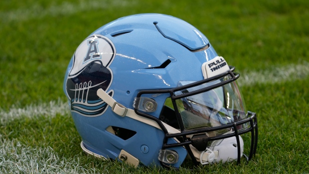 Toronto Argonauts helmet, Getty Images Toronto Argonauts helmet