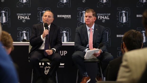 Gary Bettman Marty Walsh, Getty Images Gary Bettman Marty Walsh