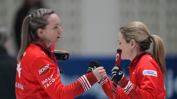 Rachel Homan and Tracey Fleury, The Canadian Press Rachel Homan and Tracey Fleury