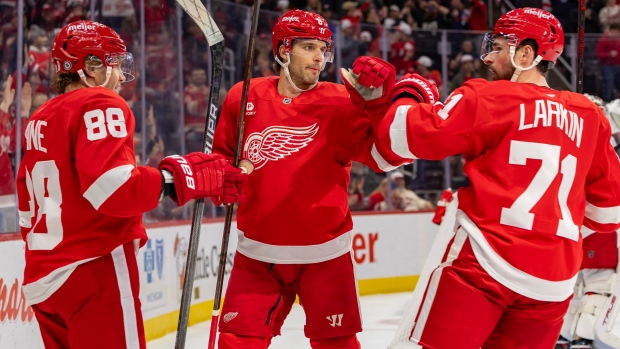 Detroit Red Wings Celebrate, The Canadian Press Detroit Red Wings Celebrate