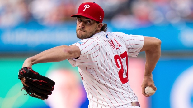 Aaron Nola, The Canadian Press Aaron Nola