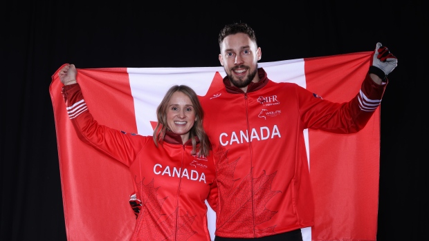 Jocelyn Peterman and Brett Gallant, Curling Canada Jocelyn Peterman and Brett Gallant