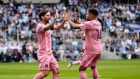 Lionel Messi and Jordi Alba