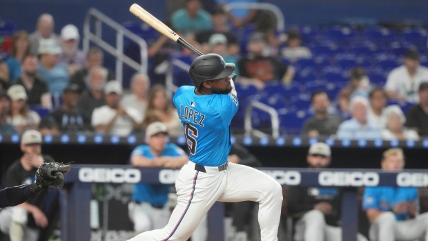Miami Marlins' Otto Lopez, The Canadian Press Miami Marlins' Otto Lopez