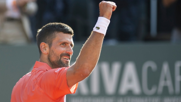 Novak Djokovic, The Canadian Press Novak Djokovic