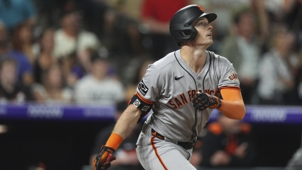 San Francisco Giants' Mike Yastrzemski, The Canadian Press San Francisco Giants' Mike Yastrzemski