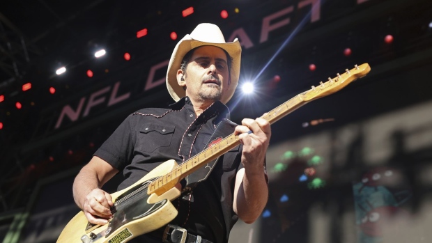 Brad Paisley, The Canadian Press Brad Paisley