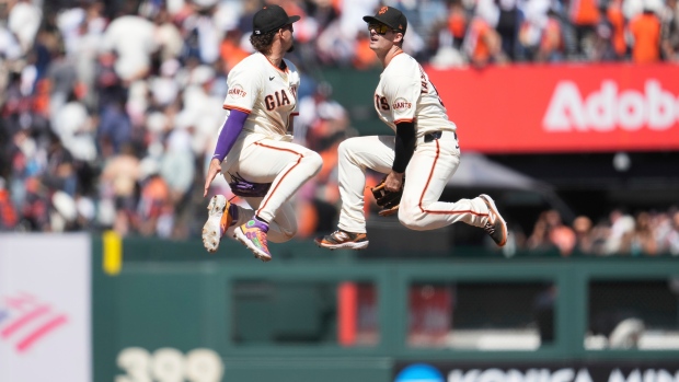 San Francisco Giants celebrate