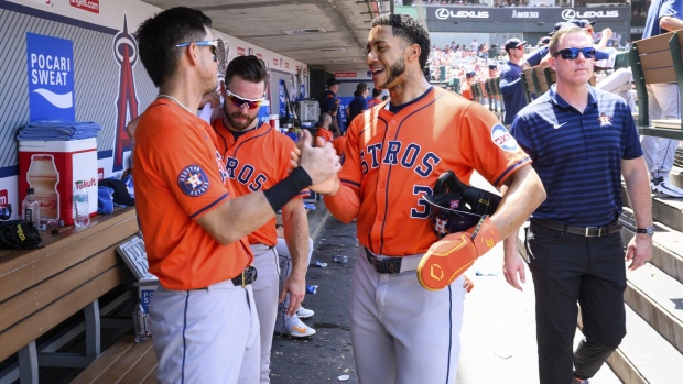 Mauricio Dubon and Jeremy Pena (right), The Canadian Press Mauricio Dubon and Jeremy Pena (right)
