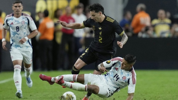 Mexico wins CONCACAF Gold Cup group after draw against Costa Rica , The Canadian Press Mexico wins CONCACAF Gold Cup group after draw against Costa Rica
