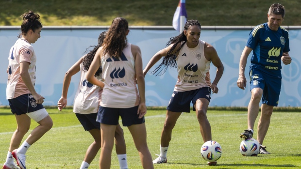 Spain practises ahead of Euro 2025, The Canadian Press Spain practises ahead of Euro 2025
