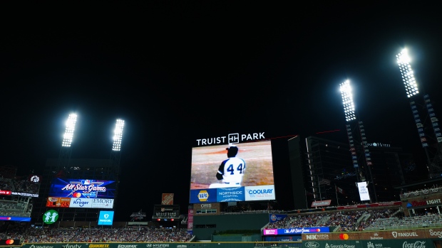 Hank Aaron 2025 MLB All-Star Game, Getty Images Hank Aaron 2025 MLB All-Star Game