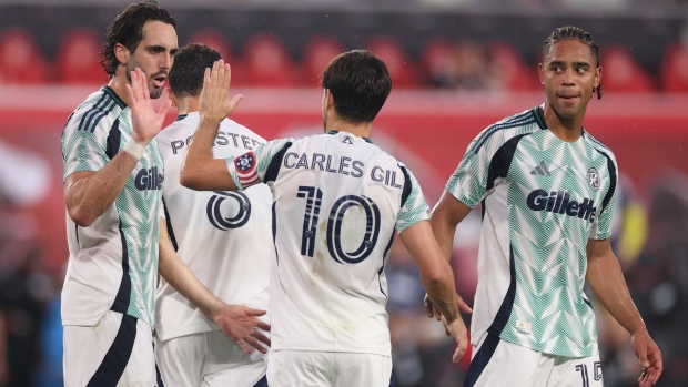 New York Red Bulls Celebrate