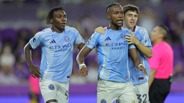 New York City FC Celebrates, Getty Images New York City FC Celebrates