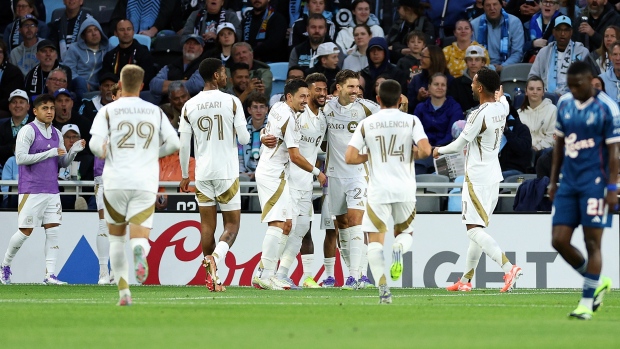 Los Angeles FC Celebrates