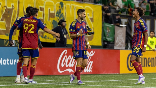 Portland Timbers celebrate