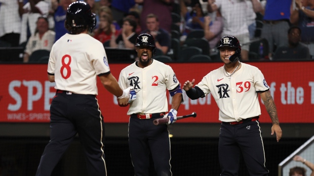 Texas Rangers Celebrate