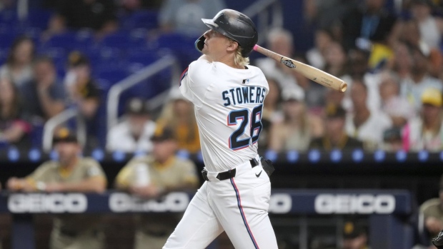 Marlins hold off late Padres' rally in 4-3 win Article Image 0, The Canadian Press Marlins hold off late Padres' rally in 4-3 win Article Image 0