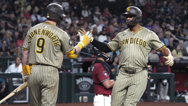 Jose Iglesias lines go-ahead single in 9th, Padres rally to beat Diamondbacks 