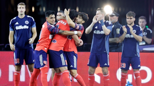 New England Revolution Celebrates, Getty Images New England Revolution Celebrates