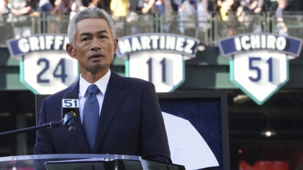 Ichiro Suzuki, The Canadian Press Ichiro Suzuki