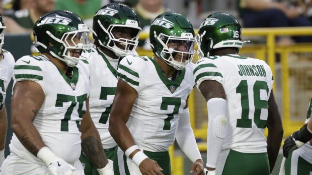 New York Jets Celebrates, The Canadian Press New York Jets Celebrates