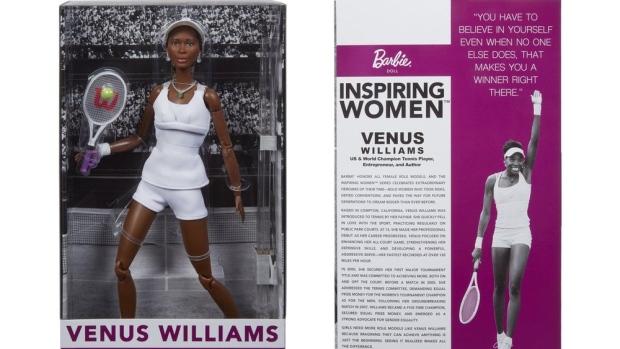 Venus Williams to get new Barbie, The Canadian Press Venus Williams to get new Barbie