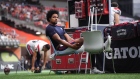 Montreal Alouettes quarterback Caleb Evans