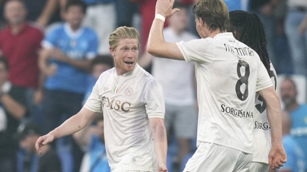 Kevin De Bruyne, The Canadian Press Kevin De Bruyne