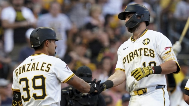 Pirates beat Rockies 5-1 with 2-run home runs from McCutchen and Triolo Article Image 0, The Canadian Press Pirates beat Rockies 5-1 with 2-run home runs from McCutchen and Triolo Article Image 0