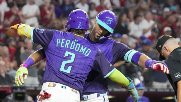 Lourdes Gurriel, Geraldo Perdomo, The Canadian Press Lourdes Gurriel, Geraldo Perdomo
