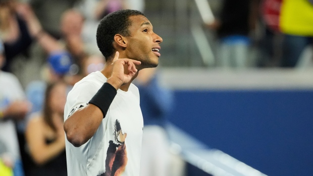 Felix Auger-Aliassime, The Canadian Press Felix Auger-Aliassime