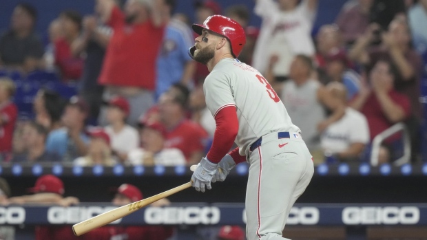 Bryce Harper, The Canadian Press Bryce Harper