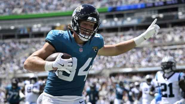 Jacksonville Jaguars tight end Hunter Long, The Canadian Press Jacksonville Jaguars tight end Hunter Long