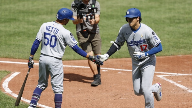 Mookie Betts and Shohei Ohtani, The Canadian Press Mookie Betts and Shohei Ohtani