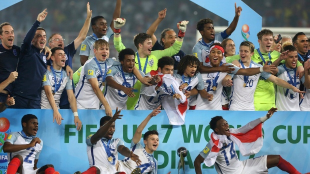 England, U-17 World Cup, The Canadian Press England, U-17 World Cup